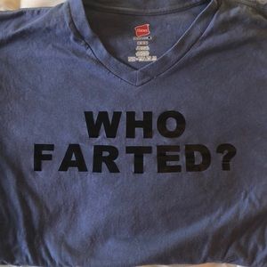 Who Farted Tee Shirt